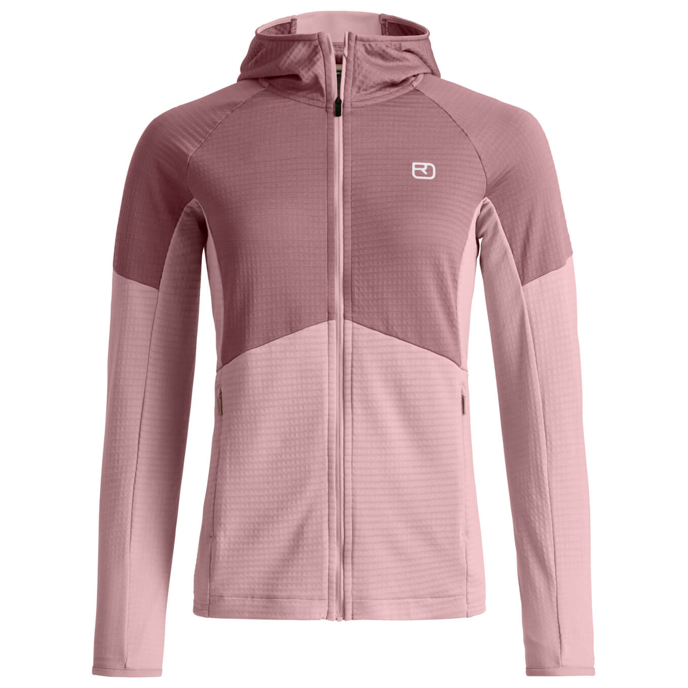 FLEECE LIGHT GRID HOODY W
